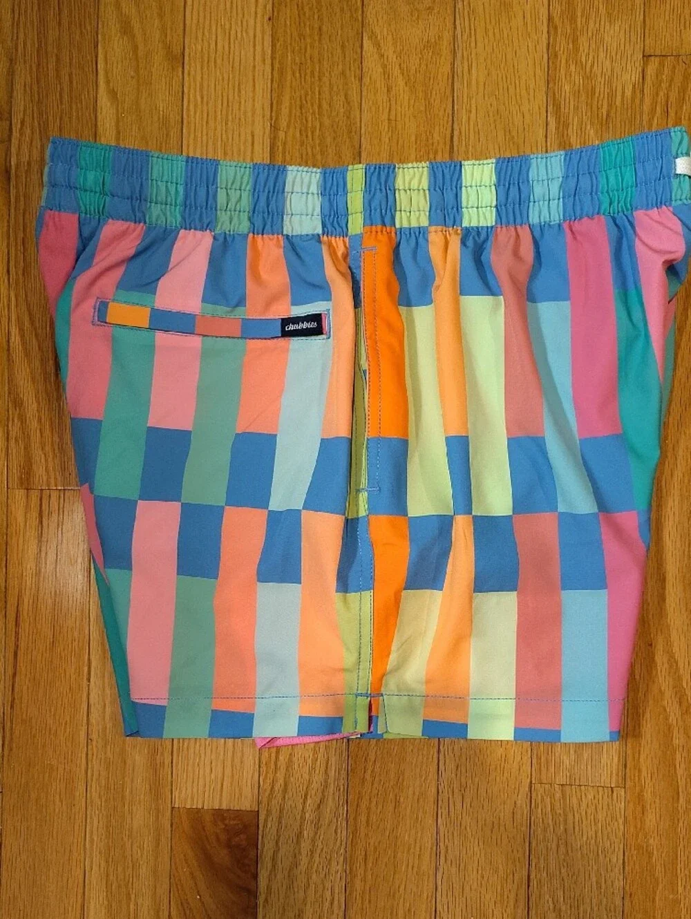 Chubbies Pastel Checkerboard Athletic Shorts